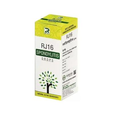 Dr.Raj RJ 16 Spondilitis Drops 30 ml - Homeopathic Drops