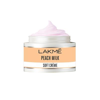Lakme Peach Milk Soft Creme Moisturizer 50 gm (N) - Face Creams