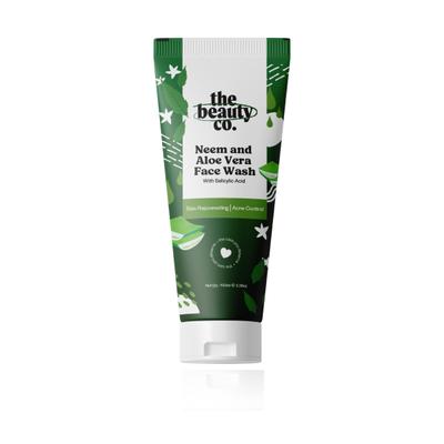 The Beauty Co. Face Wash - Neem And Aloe Vera 100 ml - Face Wash & Cleansers