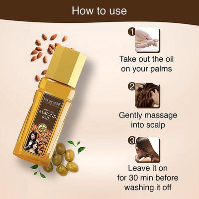 Aryanveda Almond Hair Oil (Pack of 2 x 200 ml) - Hair Oils
