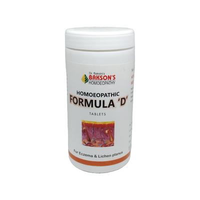 Bakson's Formula D Tablet 200's - Speciality Medicine