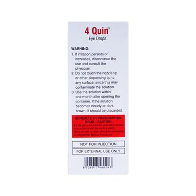 4 Quin Eye Drops 5ml - Eye Infections-Eaa