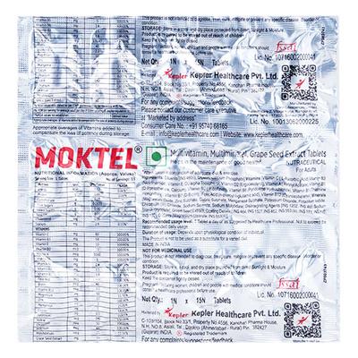 MOKTEL Tablet 15's - Supplements-Vam