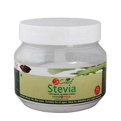 So Sweet 100% Natural 0% Calories Sweetener Stevia Spoonable Powder 400 gm - Sugar Substitute