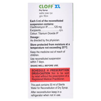 CLOFF XL 125mg Suspension 60ml - Bacterial Infections-Mac