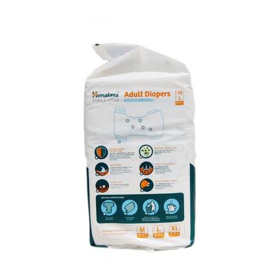 Himalaya Adult Diaper (L) 10's - Adult Diapers & Pads