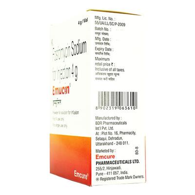 EMUCIN Injection 1's - Bacterial Infections-OAB
