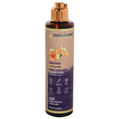 Roots & Herbs Luscious Hair Cleanser - Jabapushp 200 ml - Shampoos