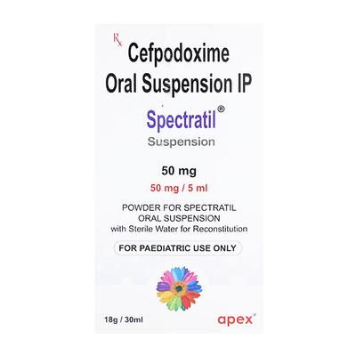 Spectratil 50mg Dry Syrup 30ml - Bacterial Infections-Cep