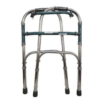 Med-e Move Folding Walker - Chrome Finish Regular (MQFWR02) - Wheelchairs & Walking Sticks