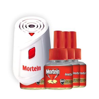 Mortein Insta 5 Mosquito Repellent Combo (Machine + 3 Refills - Pack of 3 x 45ml) 1's - Others