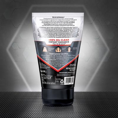 Fair and Handsome 100% Oil Clear Face Wash 50 gm - Face Wash & Cleansers