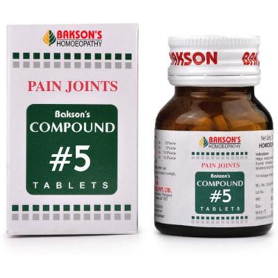 Bakson's Compound 5 Pain -Joints Tablet 100's - Speciality Medicine