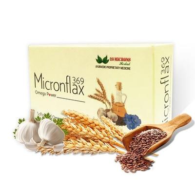 20 Microns Herbal Micronflax - Omega 369 Power Softgel 30's - Health Products