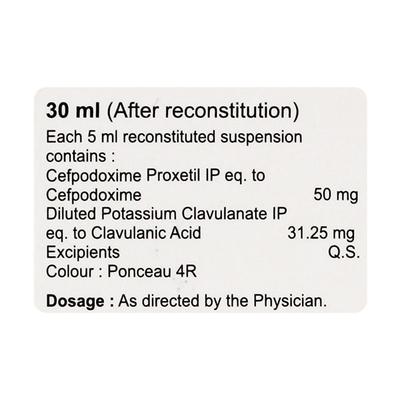 KEPODIL CV 81.25 Dry Syrup 30ml - Bacterial Infections-Cep
