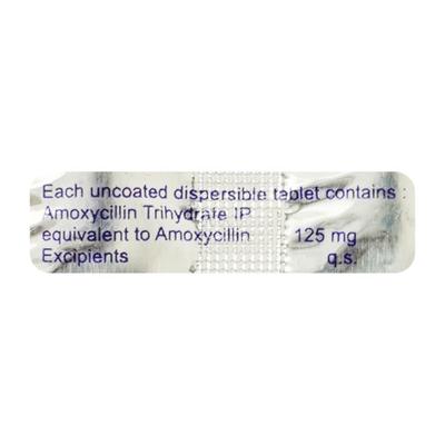 Almox DT 125mg Tablet 10'S - Bacterial Infections-Pen