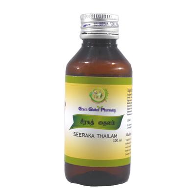 Green Global Pharmacy Seeraka Thailam 100 ml - Speciality Medicines