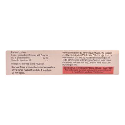Sufecient 20mg Injection 5ml - Iron Supplement/Anaemia-Vma