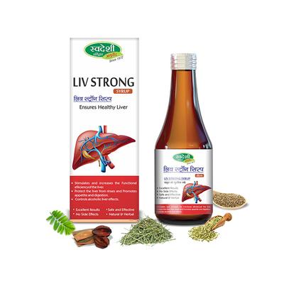 Swadeshi Ayurved LivStrong Syrup 200 ml - Speciality Medicines