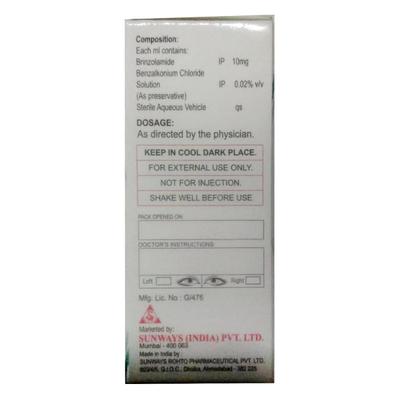BRIO Eye Drops 5ml - Glaucoma-Ant