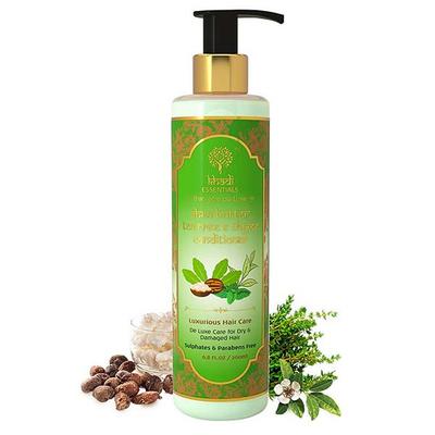 Khadi Essentials Luxurious Hair Care Conditioner - Shea Butter, Tea Tree & Thyme 200 ml - Conditioners
