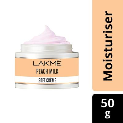 Lakme Peach Milk Soft Creme Moisturizer 50 gm (N) - Face Creams