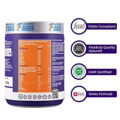 Fast&Up EAA Intra Training Supplement (30 Servings) - Fizzy Cola Flavour 390 g - Workout Essentials