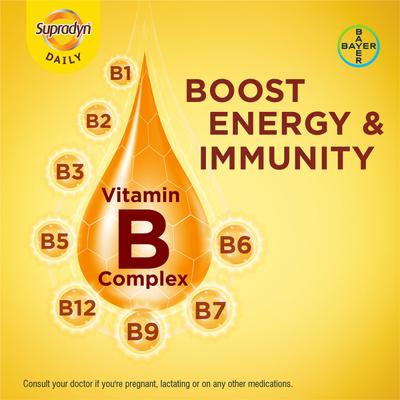 Supradyn Daily Build Energy & Immunity Tablet 60's - Vitamin C