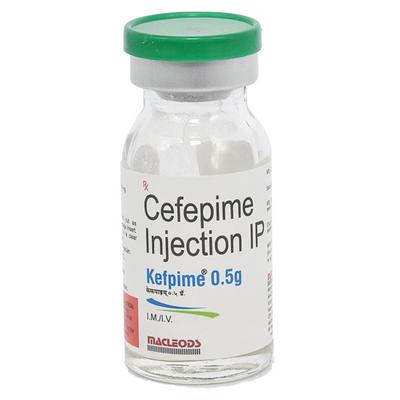 Kefpime 0.5gm Injection 1's - Bacterial Infections-Cep