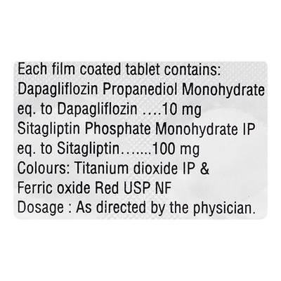 JODAPA S 10/100 Tablet 10's - Diabetes-Ant