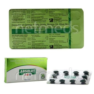 Absolut 3.6.9 Capsule 10'S - Supplements-Vam