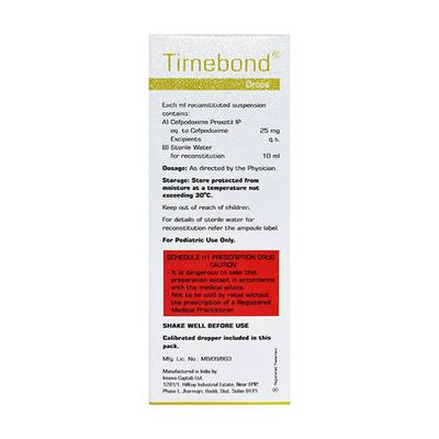 TIMEBOND ORANGE FLAVOUR Drops 10ml - Bacterial Infections-Cep