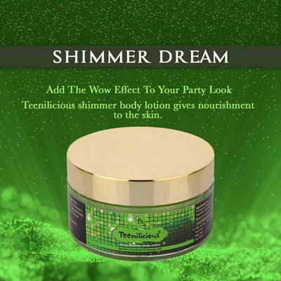 Fixderma Teenilicious Body Lotion - Green Shimmer 100 gm - Lotions & Creams
