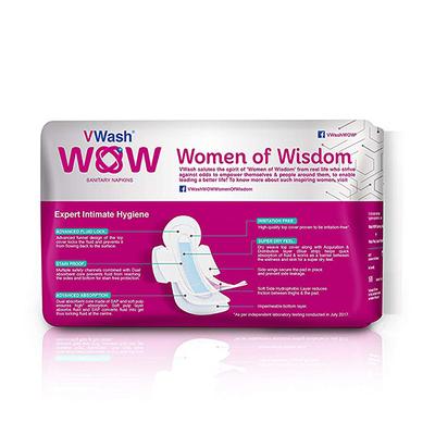 VWash WOW Maxi Sanitary Pad - Regular (Pack of 3 x 16's) - Sanitary Napkins