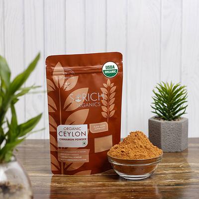Sorich Organics Ceylon Cinnamon Powder 200 gm - Herbal Dietary Supplement