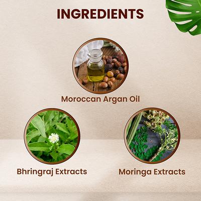 Health Veda Moroccan Argan Hair Oil 200 ml - Hair Oils