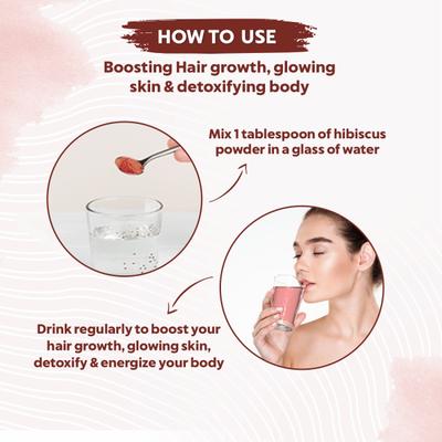 Indus Valley Bio Organic Hair & Skin - Hibiscus 100 gm - Personal Care (Ayush)