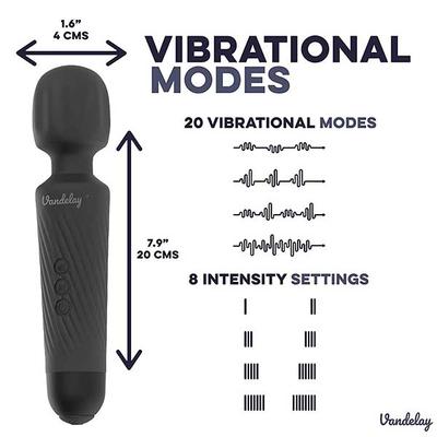 Vandelay Magic Mate Body Massager - Black - Massagers