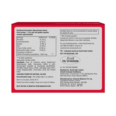 Berrycran Softgels 10's - Vital Health