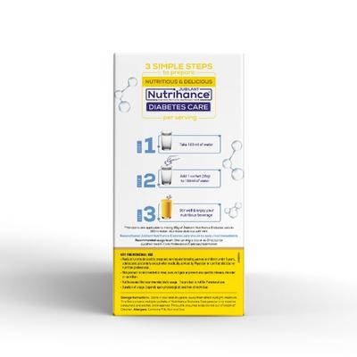Jubilant Nutrihance Diabetes Care Sachet - Mango Badam (Pack of 10's x 35 gm) - Diabetes (Fitness)