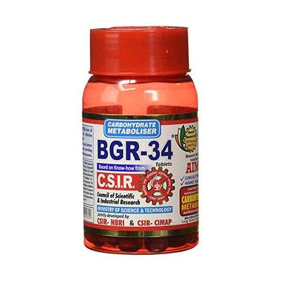 Aimil BGR-34 Tablet (Pack of 3 x 100's) - Diabetes Care (Ayush)