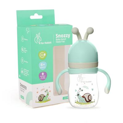 R for Rabbit Snoozy Baby Spout Sippy Cup 240 ml - Green - Feeding & Nursing