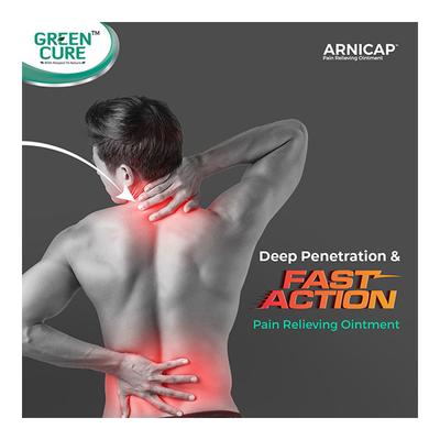 GreenCure ArniCap Pain Relieving Cream 50 gm - Pain Relief (Ayush)