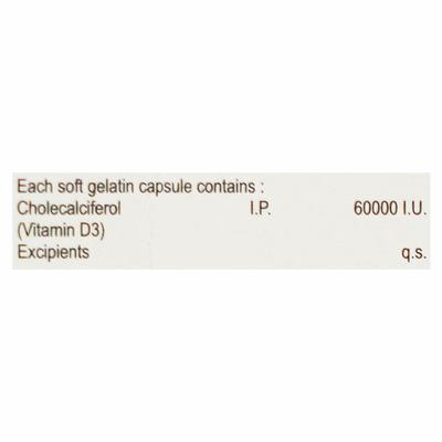 SUN D3 60K Softgel 4's - Supplements-Vam