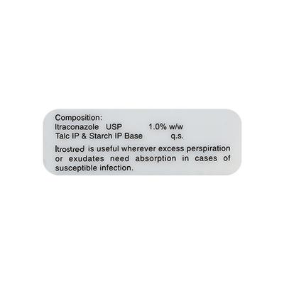 ITROSTRED Dusting Powder 75gm - Fungal Infections-Anf