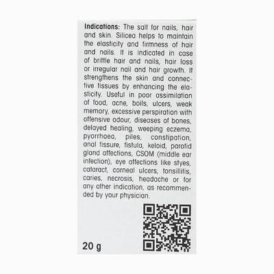 Dr. Reckeweg Silicea 12X Tablet 20 gm - Bio-Chemic