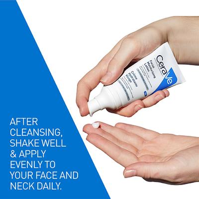 CeraVe PM Facial Moisturising Lotion - Normal to Dry Skin 52 ml - Face Wash & Cleansers