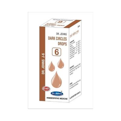 Dr.John's J 06 Dark Circles Drops 30 ml - Homeopathic Drops