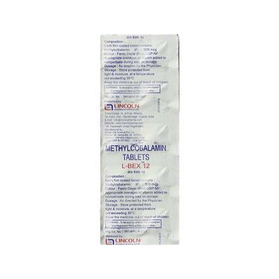 L BEX 12 Tablet 10's - Anaemia-VMA
