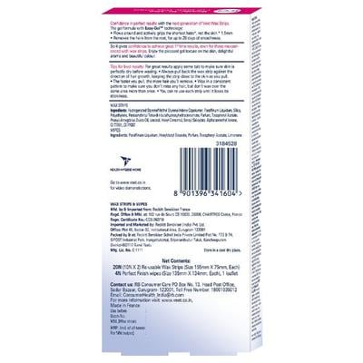 Veet Full Body Waxing Kit - Sensitive Skin Strips 20's - Shaving & Hair Removal